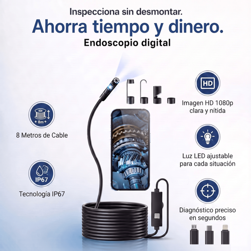 ENDOSCOPIO PARA TELÉFONO